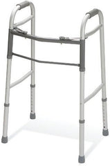 Walker 965 L Double Button Foldable Height Adjustable - The Healthcare Shop Pakistan