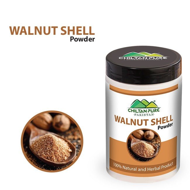 Walnut Shell Powder / اخروٹ کے چھلکے کا پاؤڈر / Akhrot Ke Chilke Ka Powder - ChiltanPure