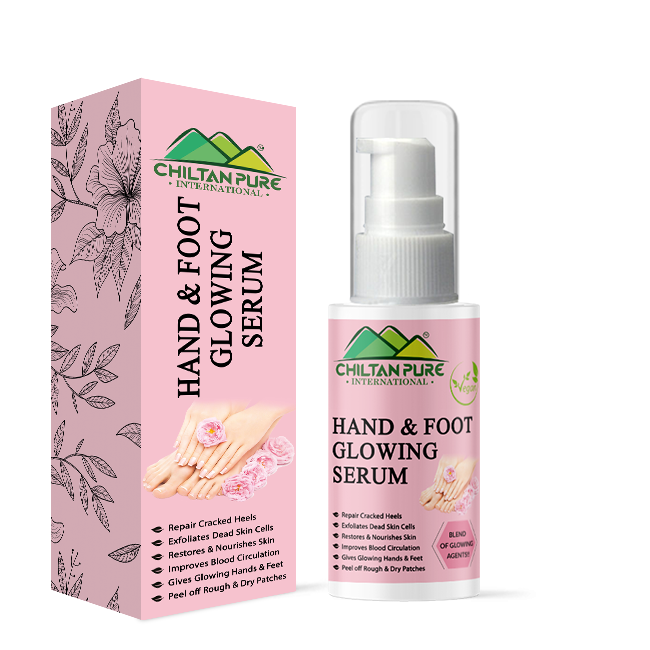 Hand & Foot Glowing SERUM 🦶✋ Formulated With Multi-Vitamins & Glowing Agents, Moisturizes, Soothes & Improves Skin Texture, Makes Skin Soft & Glowing