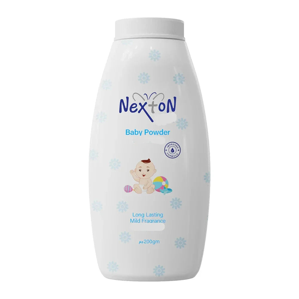 NEXTON WHITE BABY POWDER 200GM Default Title - MamasJan Grocery Nonfood