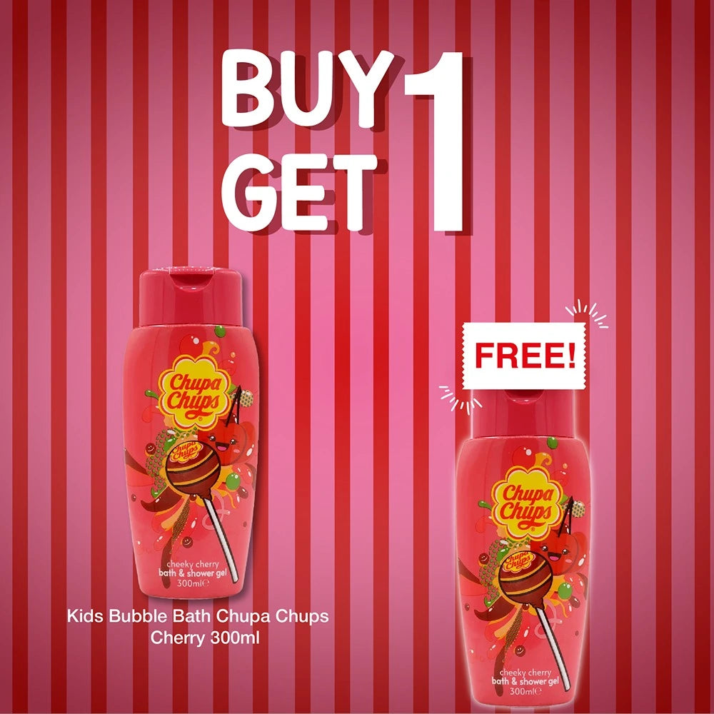 Kids Bubble Bath Chupa Chups Cherry 300Ml