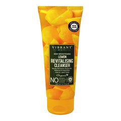 VIBRANT BEAUTY LEMON REVITALIZING CLEANSER 200 ML Default Title - MamasJan skincare