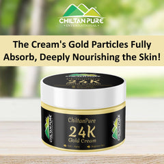 24K Gold Cream – Boosts Hydration, Anti-Aging, Improves Skin’s Elasticity & Enhances Skin’s Youthful Glow - Mamasjan