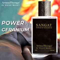 Sangat Natural Perfume -Made With Geranium - A Powerful Fragrance to Inspire!!