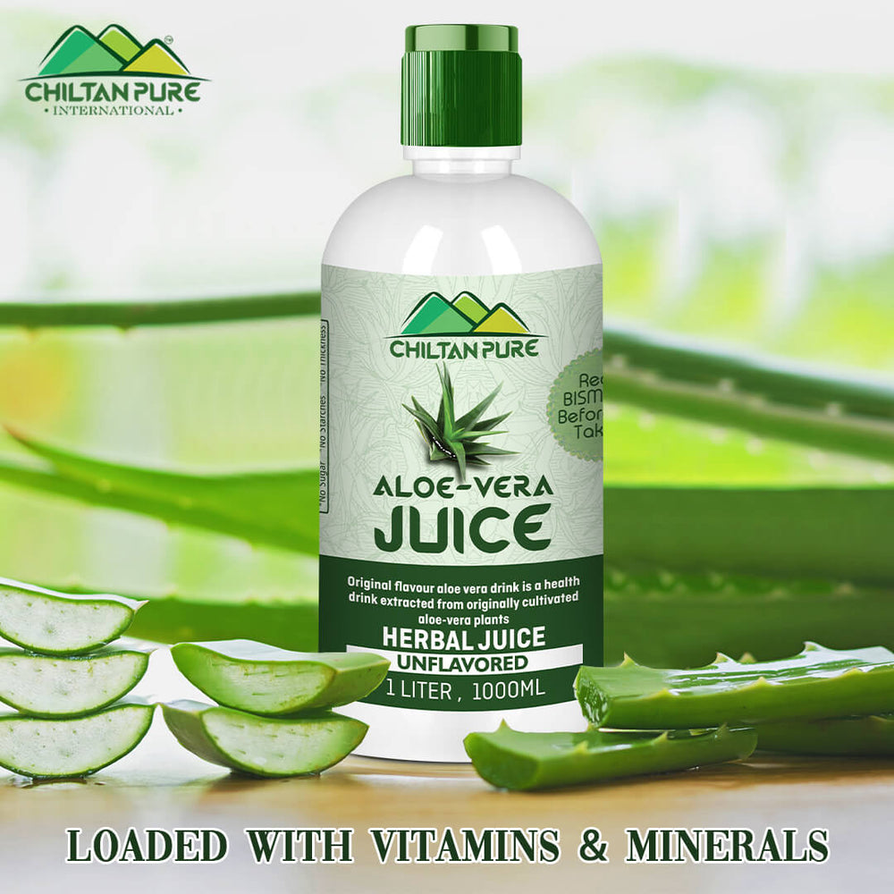 Aloe Vera Juice [Non-Flavored] – Natural Hydrator, Better Liver Function & Nutritious Booster [ایلو ویرا] - Mamasjan