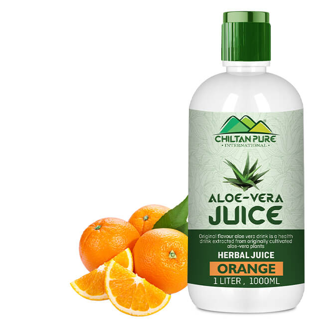 Aloe Vera Juice Orange flavour Aloe Vera Juice [Orange Flavor]- Enriched with Vitamin C (ایلو ویرا) - Mamasjan