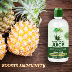 Aloe Vera Juice [Pineapple Flavour] – Natural Hydrator, Better Liver Function & Nutritious Booster [ایلو ویرا] - Mamasjan
