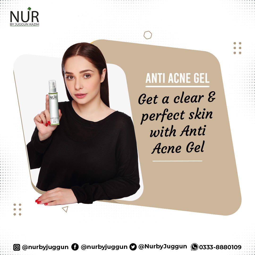 Anti Acne Gel – Get clean & clear skin, prevents acne, moisturizes skin – 100% Organic - Mamasjan