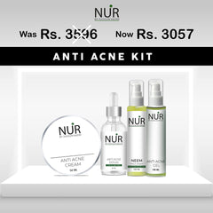 Anti Acne Kit – Anti Acne Cream, Anti Acne Serum, Neem Face Wash & Anti Acne Gel - Mamasjan