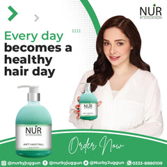 Anti Hair Fall Shampoo – Get extra volume of your hair, stimulates hair growth, cure hair loss – 100% Pure - Mamasjan