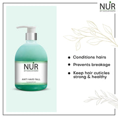 Anti Hair Fall Shampoo – Get extra volume of your hair, stimulates hair growth, cure hair loss – 100% Pure - Mamasjan