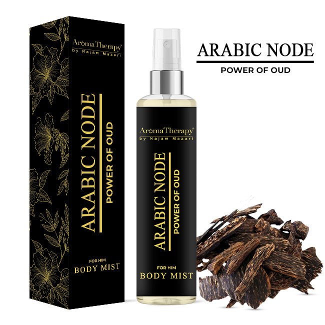 Arabic Node Natural Body Mist - Made With OUD - Perfect Aroma for You!! - Mamasjan