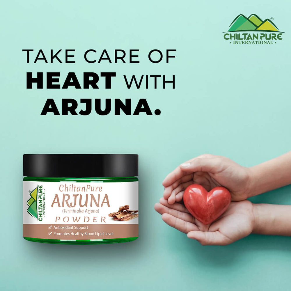 Arjuna Powder (Terminalia Arjuna) – Contains Antioxidants, Supports Cardiovascular Health, Promotes Healthy Blood Lipid levels & Immunity - Mamasjan