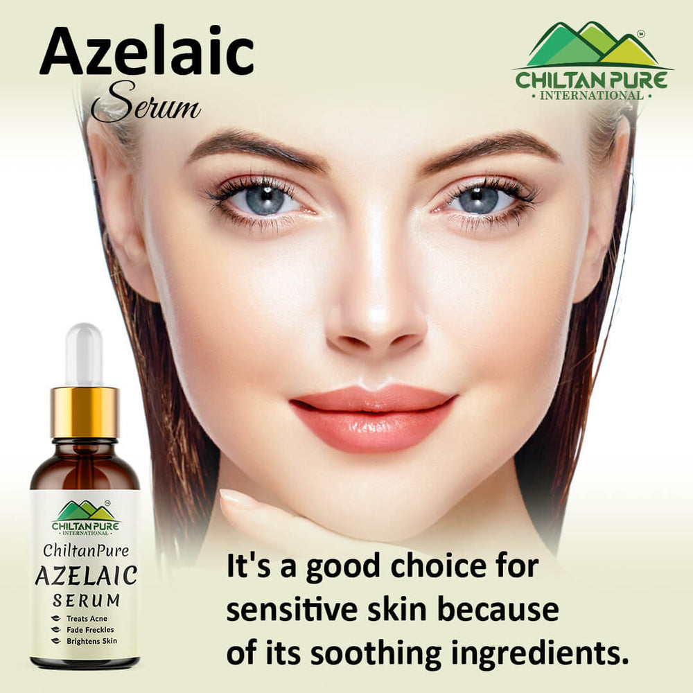Azelaic Serum - Brightens Skin, Treats Acne, Unclogs Pores, Fade Freckles & Lighten Acne Scars!! - Mamasjan
