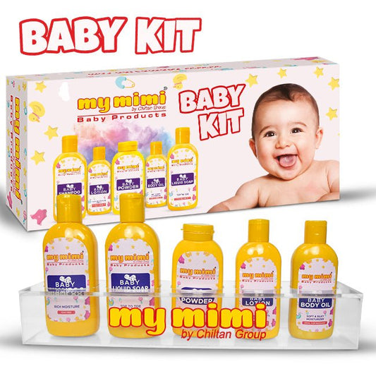 Baby Gift Set / Kit 👶 Skin Friendly, Tear Free Formula, Deep Cleanses Baby's Skin & Hair - Mamasjan