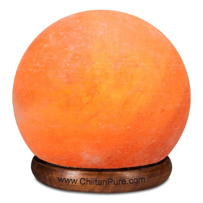 Ball Pink Salt Lamp [Large] – Clean is classy, a perfect master piece that boosts your mood, Improves sleep & air quality - Mamasjan