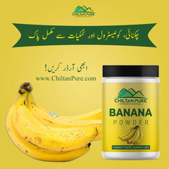 Banana Powder – Best for your nut smoothies, good for your skin, power house of potassium, improves digestive health – 100% organic - Mamasjan