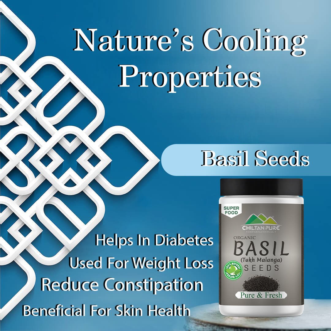 Basil Seeds (Tukh Malanga) – With Nature’s Cooling Properties [تخم ملنگا] - Mamasjan