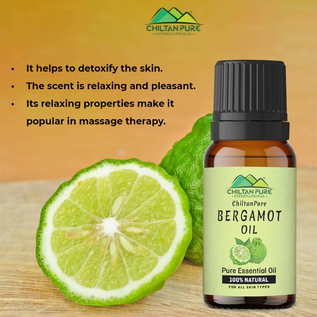 Bergamot Essential Oil – Natural Insecticide, Prevents Asthma, Eases Anxiety & Promotes Healthy Hair - Mamasjan