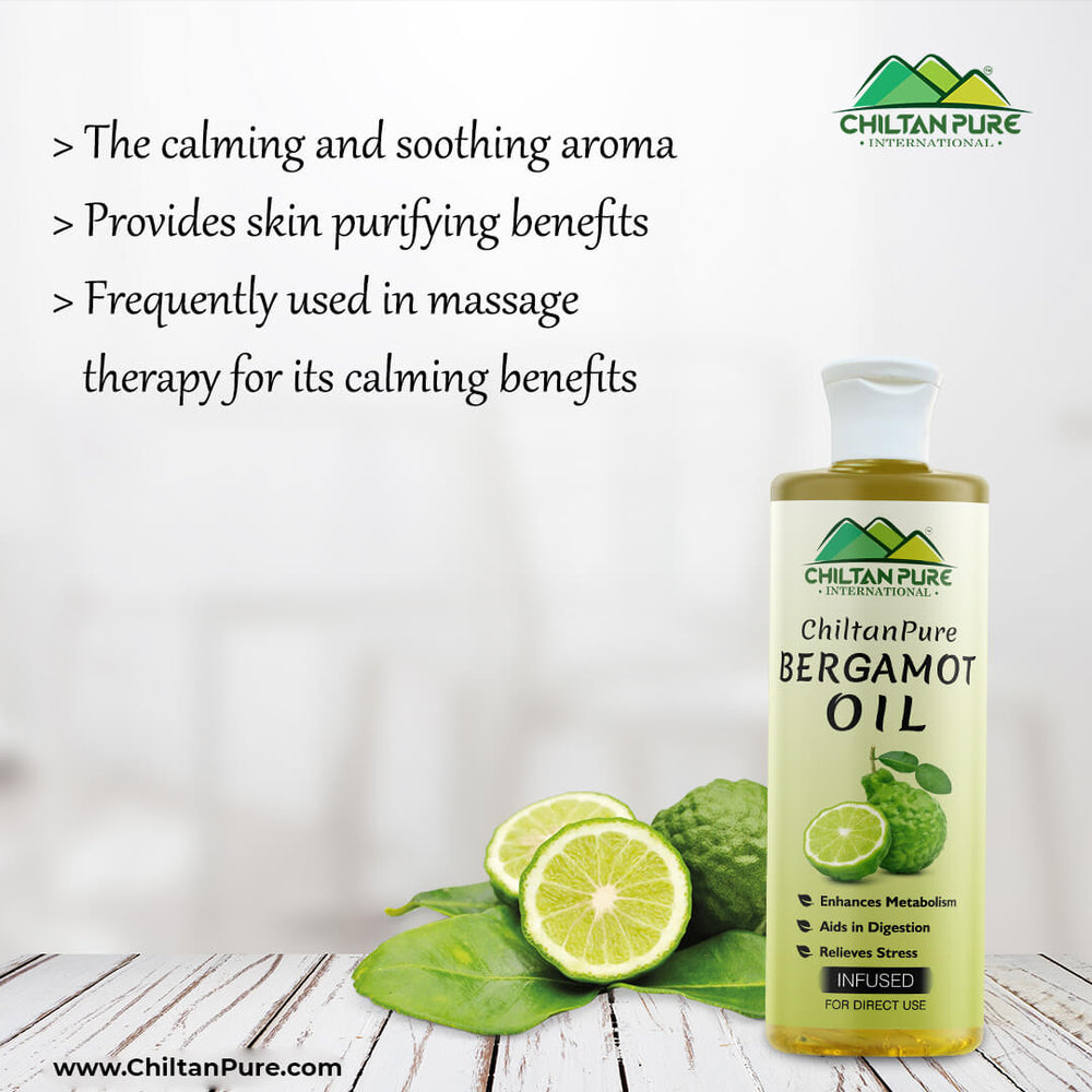 Bergamot Infused Oil – Asthma Prevention, Eases Anxiety, Promotes Healthy Hair & Facilitates Skin Care - Mamasjan