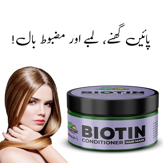 Biotin Conditioner Hair Mask – Boosts Hair Growth, Reduce Hair Breakage, Improves Hair Health & Add Volume to Hair,, Doctor's 👨‍⚕️ Recommended - Mamasjan
