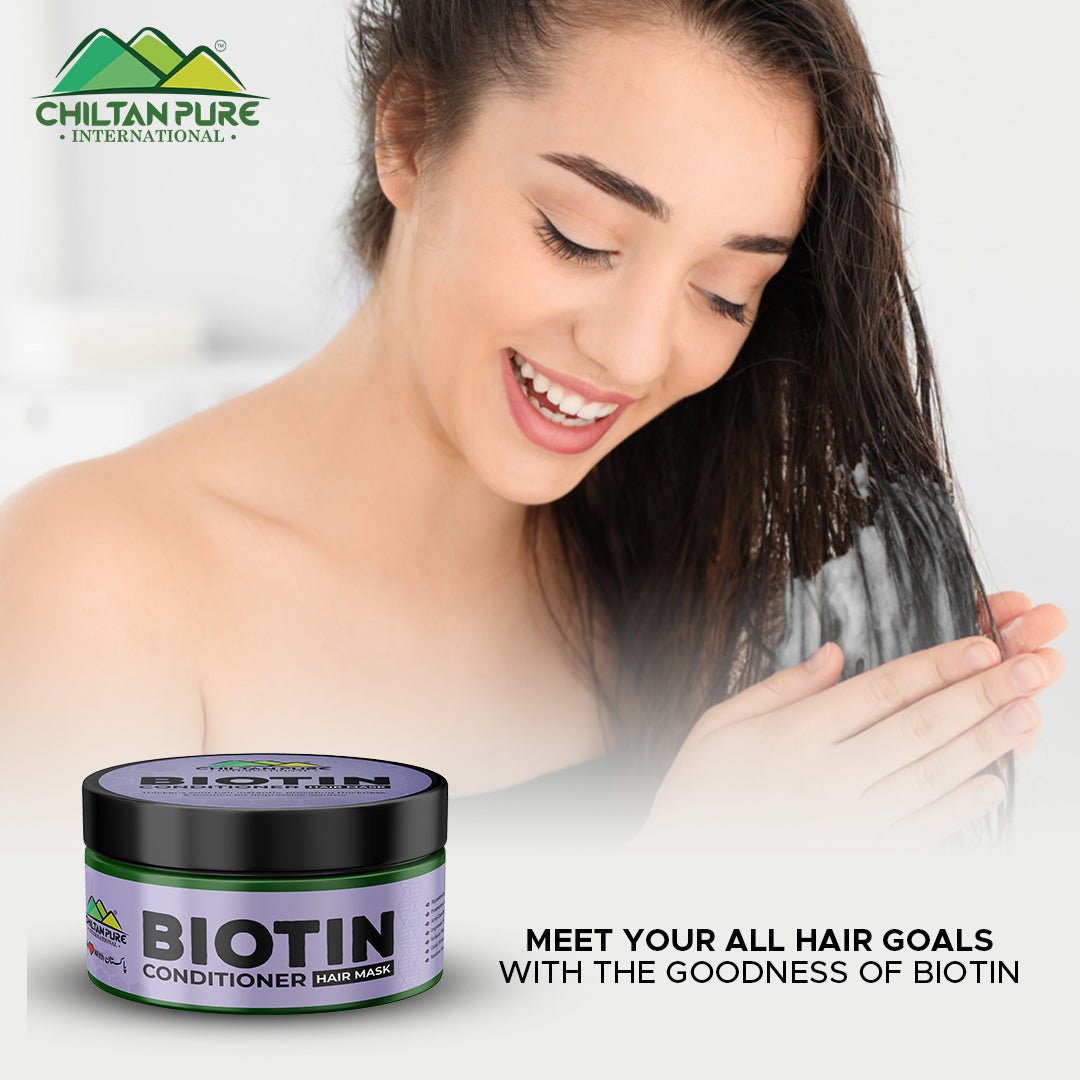 Biotin Conditioner Hair Mask – Boosts Hair Growth, Reduce Hair Breakage, Improves Hair Health & Add Volume to Hair,, Doctor's 👨‍⚕️ Recommended - Mamasjan
