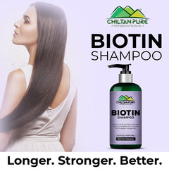 Biotin Shampoo – Hydrates Scalp, Promotes Healthy Hair Growth, Reduce Split Ends & Prevents Hair Breakage,, Doctor's 👨‍⚕️ Recommended - Mamasjan