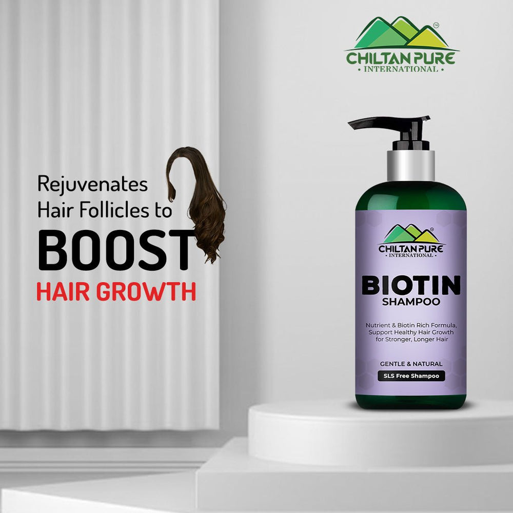 Biotin Shampoo – Hydrates Scalp, Promotes Healthy Hair Growth, Reduce Split Ends & Prevents Hair Breakage,, Doctor's 👨‍⚕️ Recommended - Mamasjan