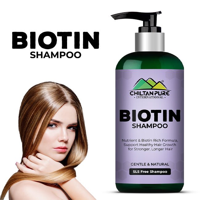 Biotin Shampoo – Hydrates Scalp, Promotes Healthy Hair Growth, Reduce Split Ends & Prevents Hair Breakage,, Doctor's 👨‍⚕️ Recommended - Mamasjan