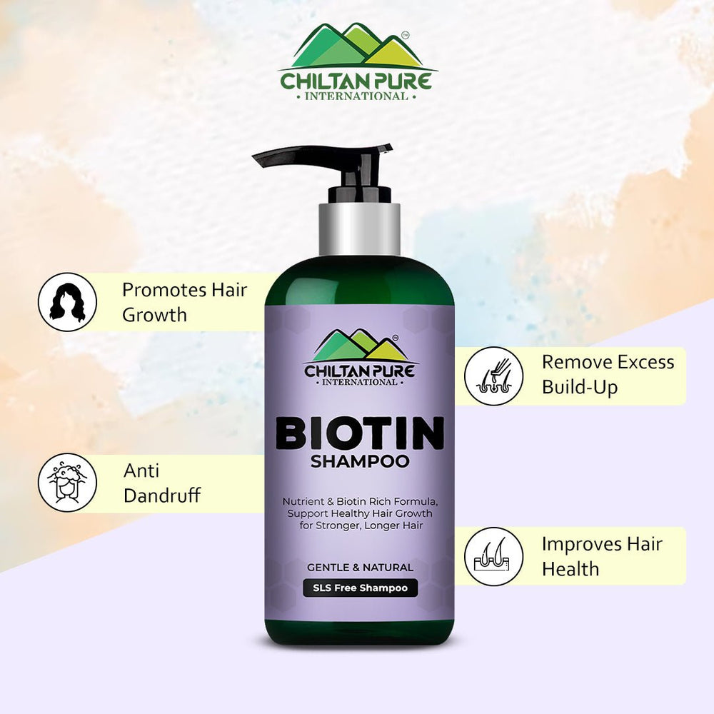 Biotin Shampoo – Hydrates Scalp, Promotes Healthy Hair Growth, Reduce Split Ends & Prevents Hair Breakage,, Doctor's 👨‍⚕️ Recommended - Mamasjan