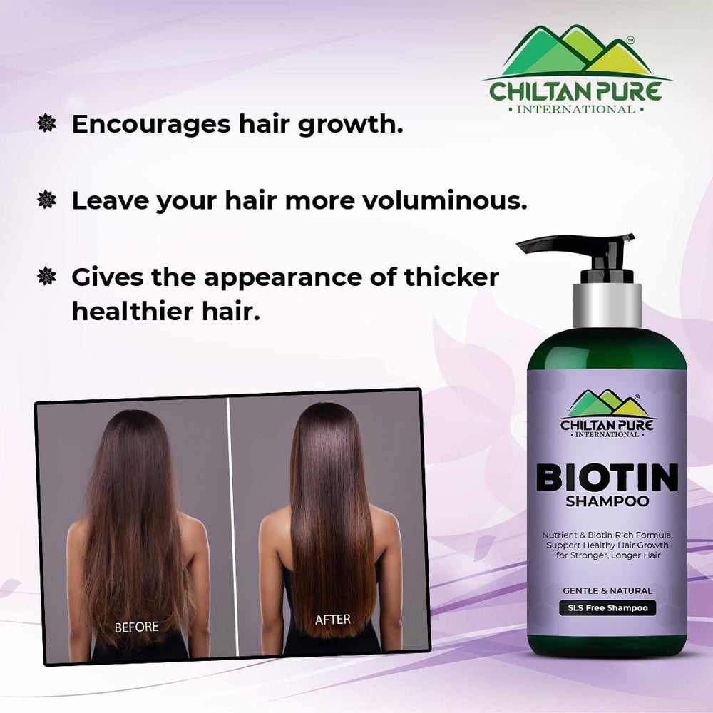 Biotin Shampoo – Hydrates Scalp, Promotes Healthy Hair Growth, Reduce Split Ends & Prevents Hair Breakage,, Doctor's 👨‍⚕️ Recommended - Mamasjan