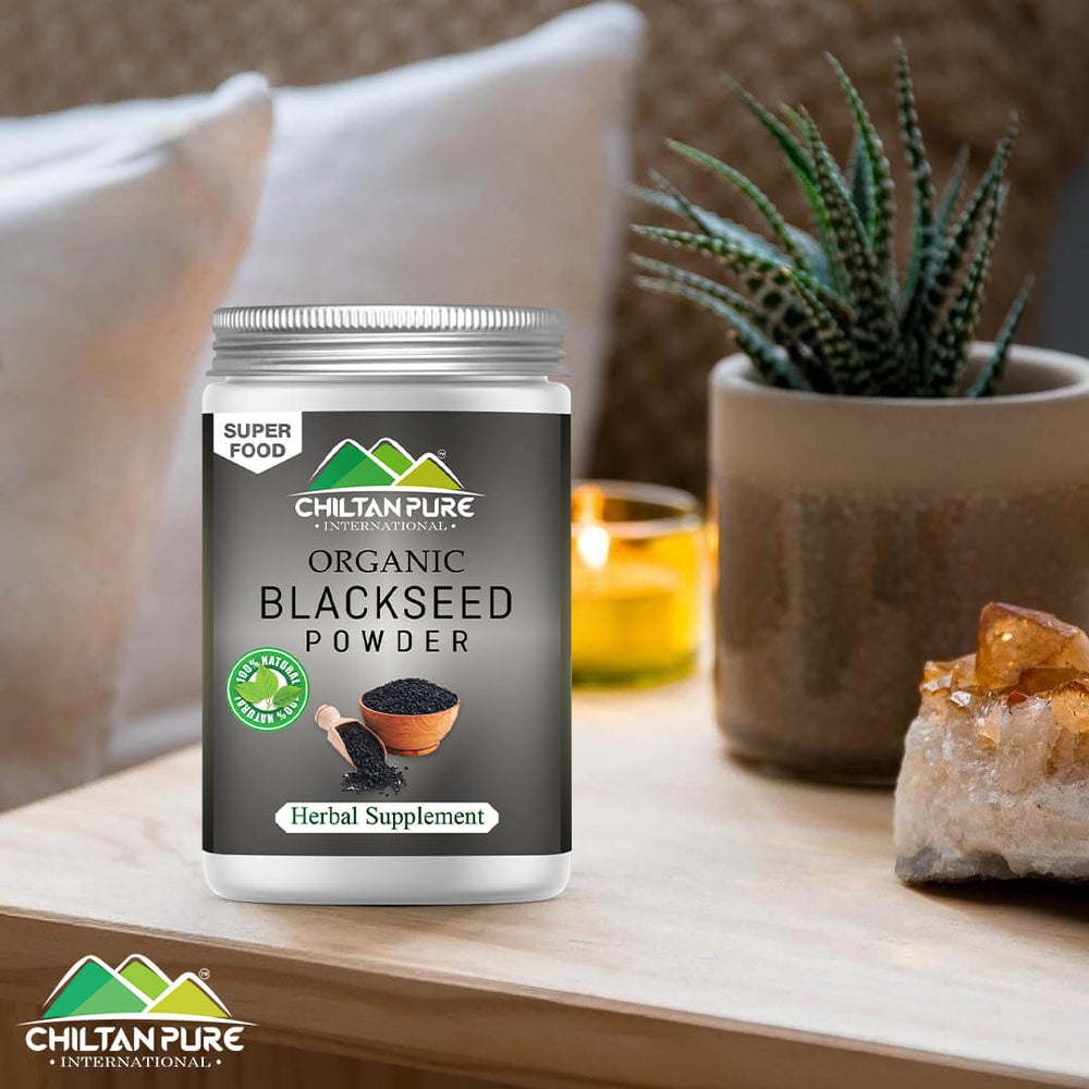 Black Seed Powder – Anti-Fungal Properties, Controls Hair Loss, Boost Immune System - Mamasjan