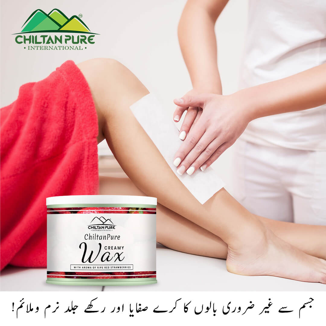 Body Hair Removal Wax – With Aroma of Ripe Red Strawberries - Mamasjan