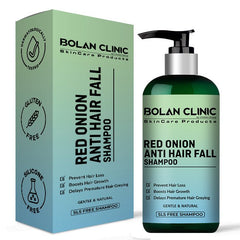 Bolan Red Onion Shampoo – Natural Solution For Regrow Hair & Prevent Hair Loss - Mamasjan