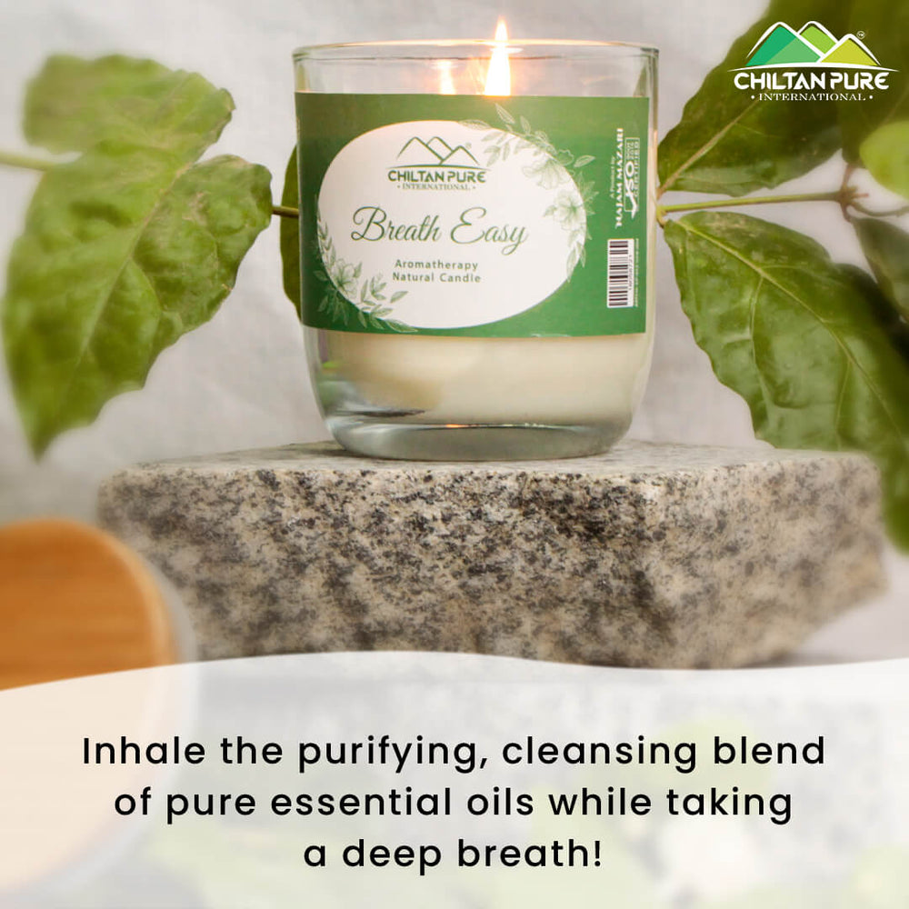Breath Easy Aromatherapy Candle – Aroma that Awakens your Senses!! 500g - Mamasjan