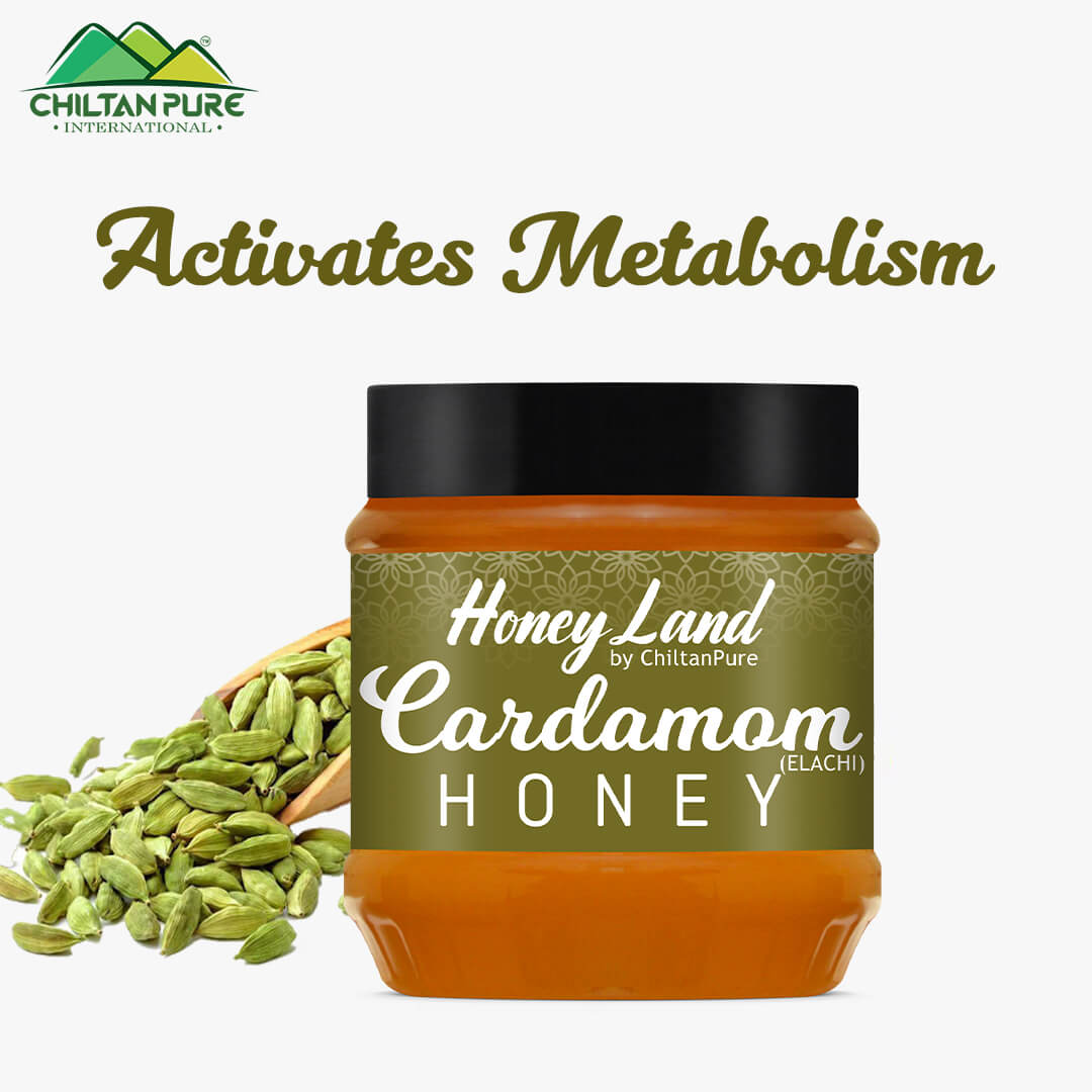 Cardamom Honey – Activates Metabolism, Reduces Stress, Naturally Soothing, Awakening & Exhilarating - Mamasjan