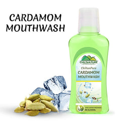 Cardamom Mouth wash - Removes Bad Odor, Refreshes Breath, & Fights Germs - Mamasjan