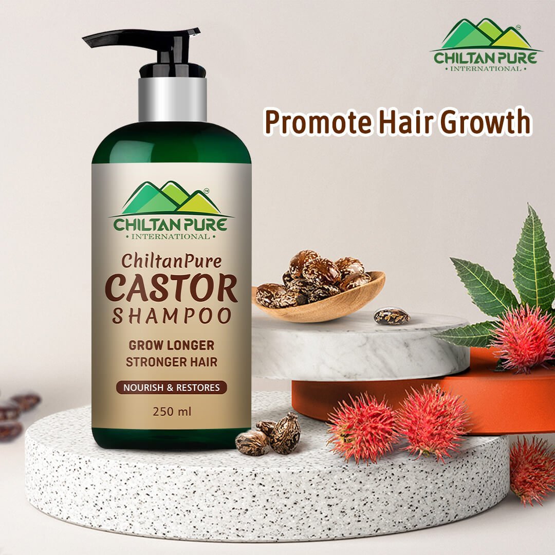 Castor Shampoo – Helps Moisturize & Regrow Strong Healthy Hair [ارنڈی] - Mamasjan