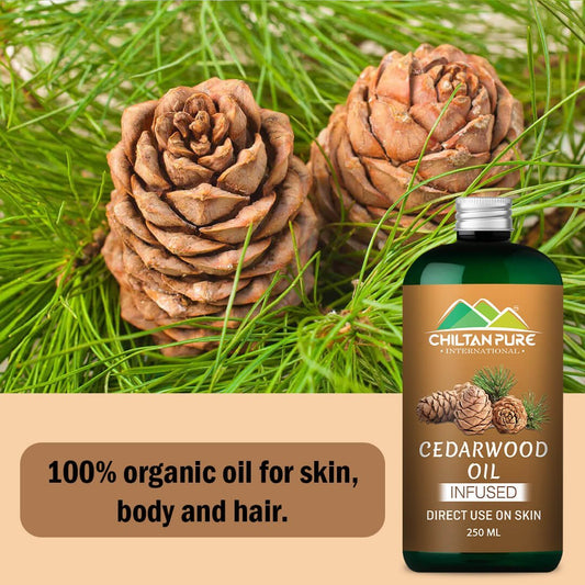 Cedarwood Oil – Healthy skin best friend – Contains anti-inflammatory properties, cure acne, Helpful for alleviating and reducing stubborn breakouts – 100% pure organic [Infused] - Mamasjan