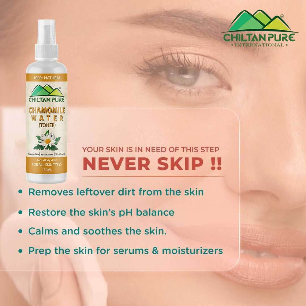 Chamomile Floral Water – Reduce Redness, Irritation, Makes Skin Soft & Radiant [Toner] - Mamasjan