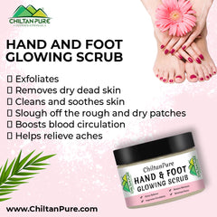 Chiltan Hand and Foot Glowing Scrub – Rejuvenate Skin, Improves Blood Circulation & Removes Calluses - Mamasjan