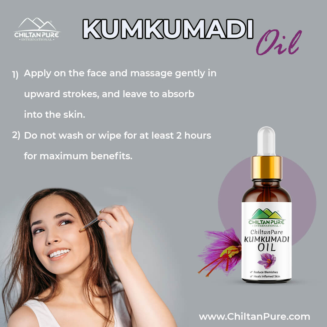 Chiltanpure Kumkumadi Oil – Deals with Hyperpigmentation, Acts as Natural Sunscreen & Promotes Skin Cell Regeneration - Mamasjan