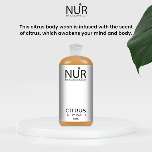 Citrus Body Wash – Reward yourself with our citrus body wash, Hygienic, travel friendly, exfoliates & hydrates the skin - Mamasjan