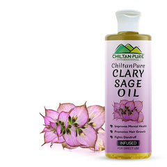 Clary Sage Infused Oil – Acts as an Aphrodisiac, Promotes Relaxation, Reduces Convulsions & Spasms - Mamasjan
