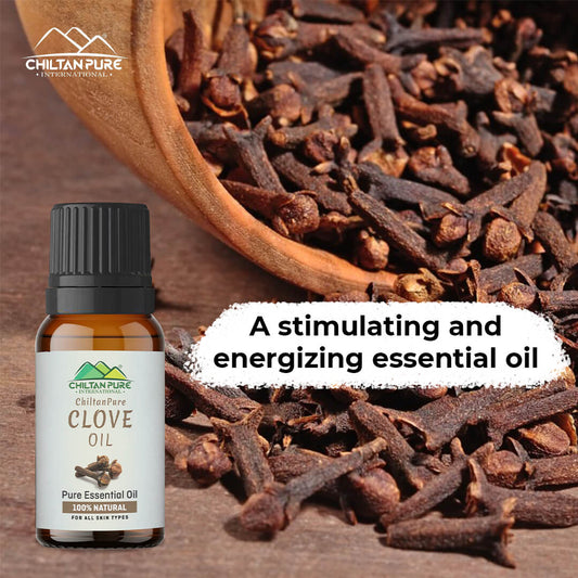 Clove Essential Oil – Good for Oral Health, Soothes Skin, Stimulates Hair Growth & Eliminates Toxins from Blood - Mamasjan