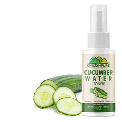 Cucumber Floral Water [Pocket Size 50ml] – Soothing & Calming Toner, Balances Skin Tone, Protect From Harmful Effects Of Sun & Good For All Skin Types - Mamasjan