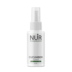 Cucumber Toner [Pocket Size 50ml] – Suitable for all skin types, Moisturizes dry skin, Shrinks pores, Nourishes devitalized skin – 100% pure organic