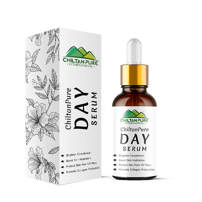Day Serum – Hydrate Skin, Refine Pores, Boost Collagen Production & Even Out Skin Tone 30ml - ChiltanPure