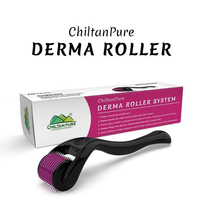 Derma Roller System – Ultra Sharp Needle Tips, Therapy for Skin Regeneration, Efficient Treatment for Anti-Aging Skin & Stretch Marks!! - Mamasjan