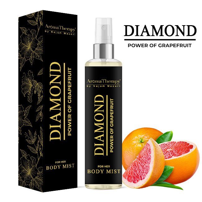 Diamond Natural Body Mist - Made With Grapefruit - Unleash the Mysterious You!! - Mamasjan